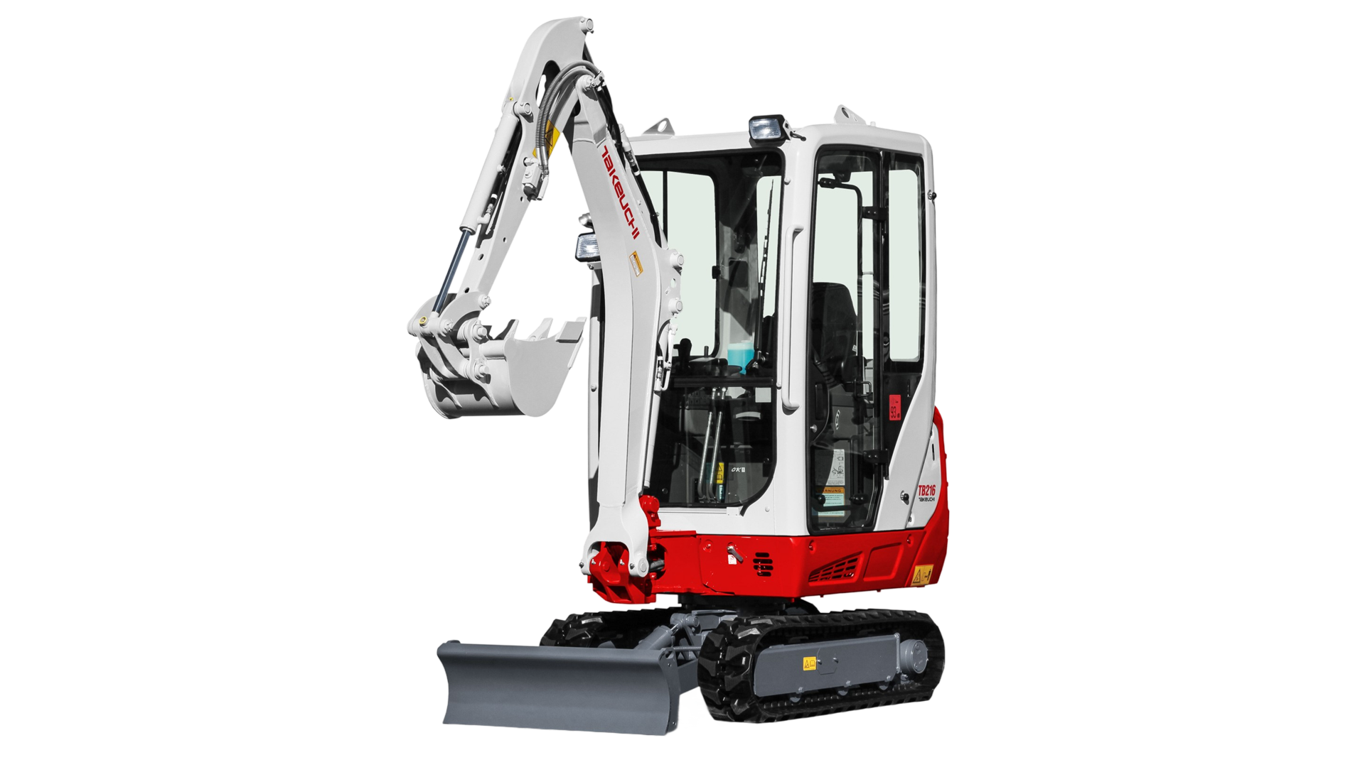 Compact Crawler Excavator 1.7 - 1.9 ton