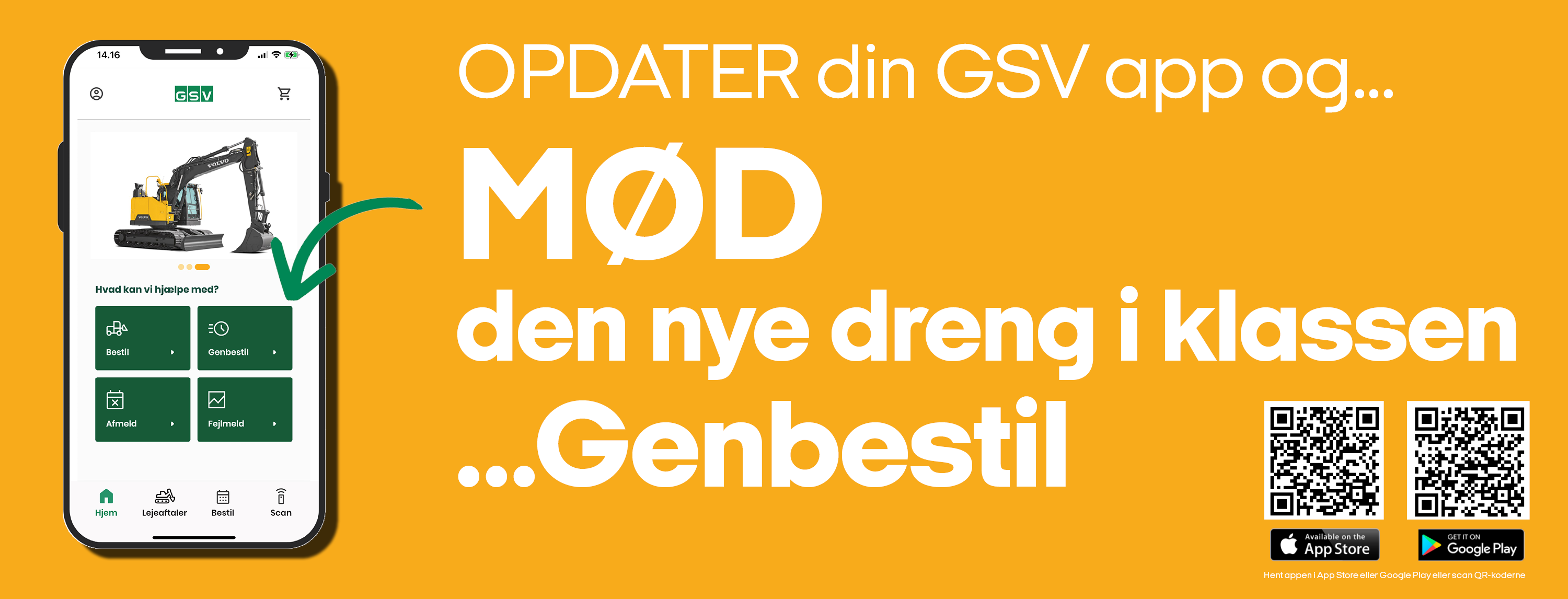 GSV materieludlejning - udlejning af materiel til hele Danmark